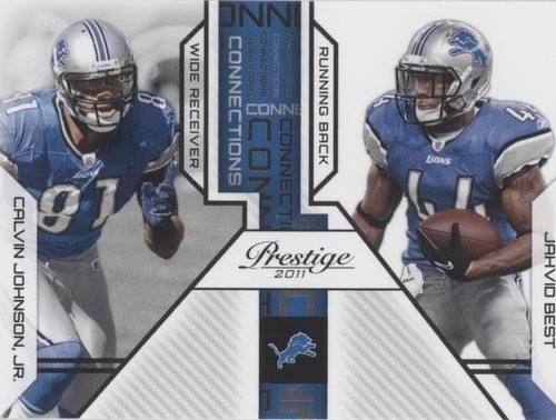 2011 Panini Prestige Calvin Johnson Jahvid Best #2