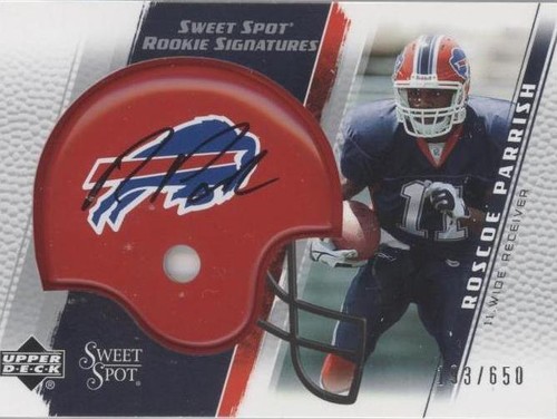 2005 Upper Deck Sweet Spot Roscoe Parrish #265