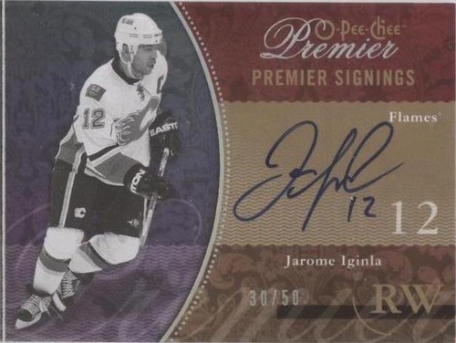 2009-10 O-Pee-Chee Premier - Jarome Iginla #PS-JI