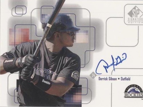 1999 SP Signature Edition - Derrick Gibson #DG