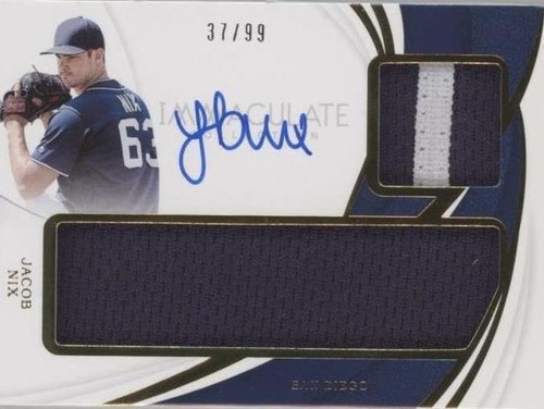 2019 Panini Immaculate Collection - Jacob Nix #D-JN