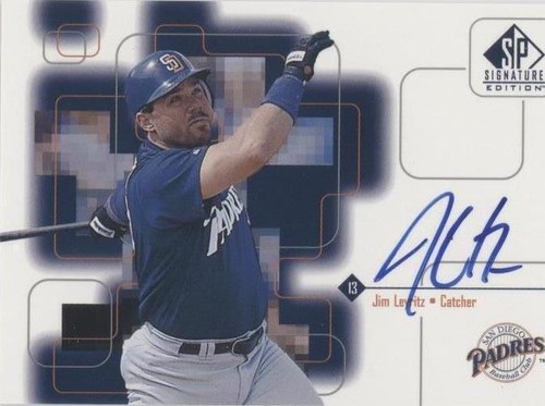 1999 SP Signature Edition - Jim Leyritz #JLE