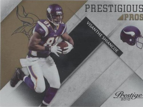 2010 Playoff Prestige Visanthe Shiancoe #49
