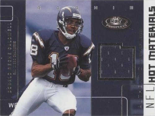 2002 Fleer Hot Prospects Reche Caldwell #HM-DC2