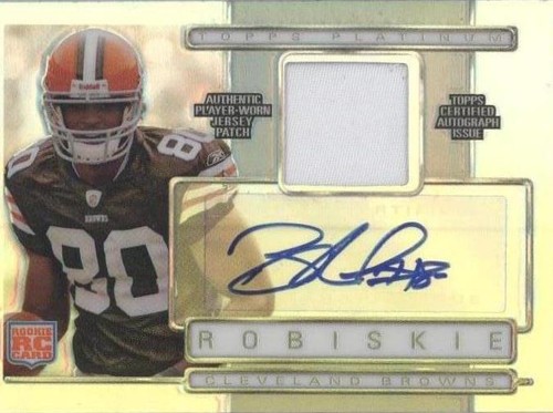 2009 Topps Platinum Brian Robiskie #ARP-BR