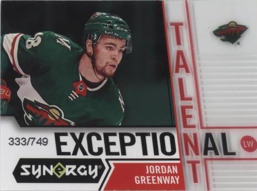 2018-19 Upper Deck Synergy - Jordan Greenway #ET-27