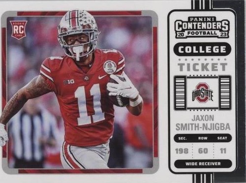 2023 Panini Chronicles Draft Picks Jaxon Smith-Njigba #15