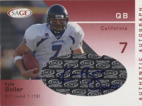 2003 SAGE Kyle Boller #A7