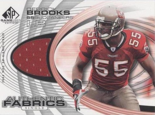 2004 SP Game Used Edition Derrick Brooks #AF-DB