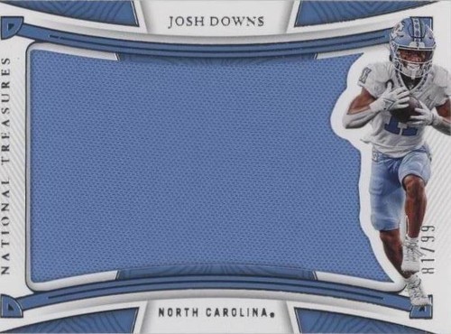 2023 Panini National Treasures Collegiate Josh Downs #RS-JOD