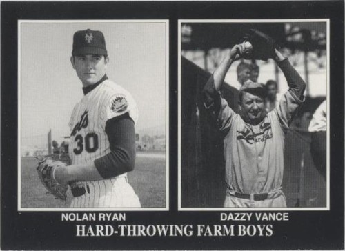 1993 The Sporting News Conlon Collection - Dazzy Vance Nolan Ryan #929