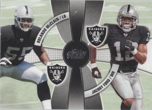 2010 Topps Prime Jacoby Ford Rolando McClain #2Q-4