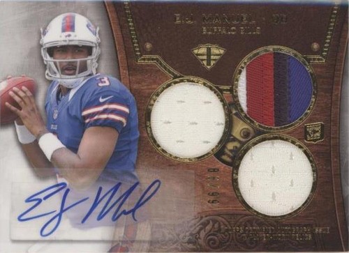 2013 Topps Triple Threads EJ Manuel #124