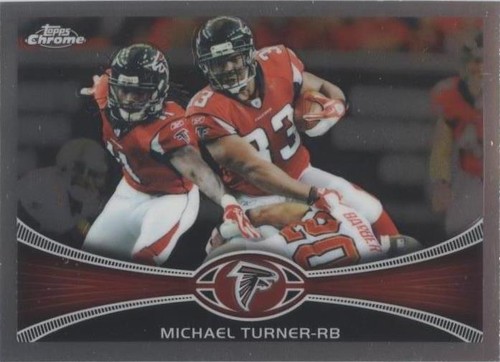 2012 Topps Chrome Michael Turner #130