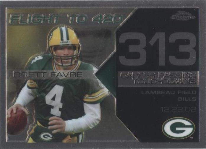2008 Topps Chrome Brett Favre #BFC-313