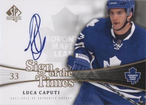 2011-12 SP Authentic - Luca Caputi #SOT-LC