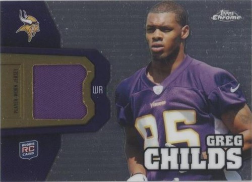 2012 Topps Chrome Greg Childs #RR37