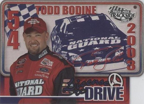 2003 Press Pass Trackside - Todd Bodine #LD 2