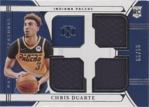 2021-22 Panini National Treasures - Chris Duarte #RTM-CDT
