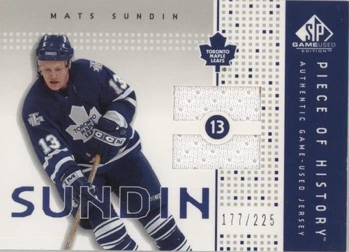2002-03 SP Game Used - Mats Sundin #PH-MS
