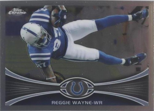 2012 Topps Chrome Reggie Wayne #190
