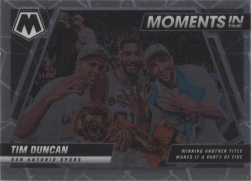 2021-22 Panini Mosaic - Tim Duncan #9