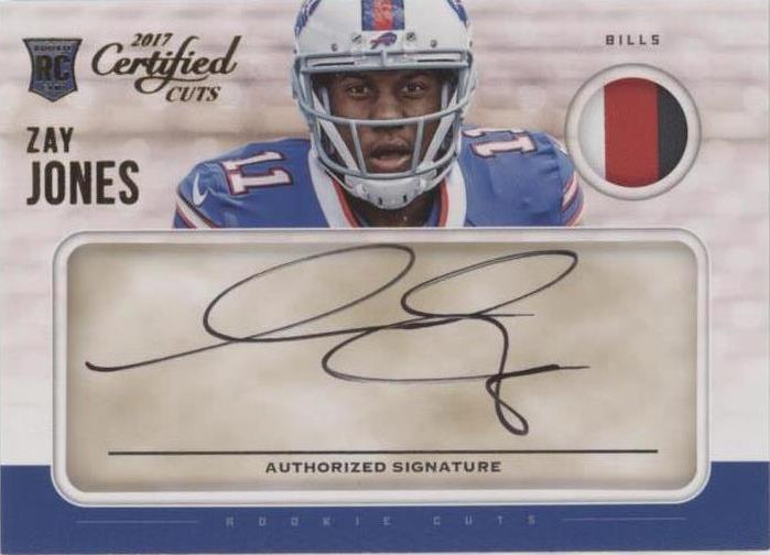 2017 Panini Certified Cuts Zay Jones #226