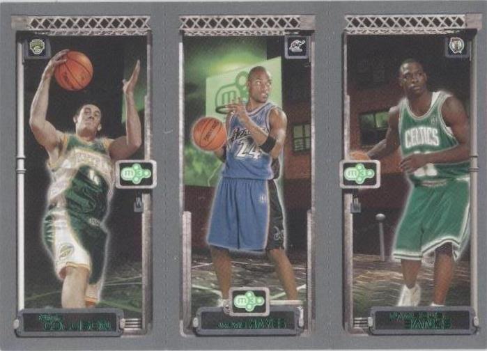 2003-04 Topps Rookie Matrix - Marcus Banks/Nick Collison/Jarvis Hayes #123-120-122