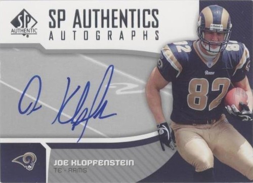 2006 SP Authentic Joe Klopfenstein #SP-JK