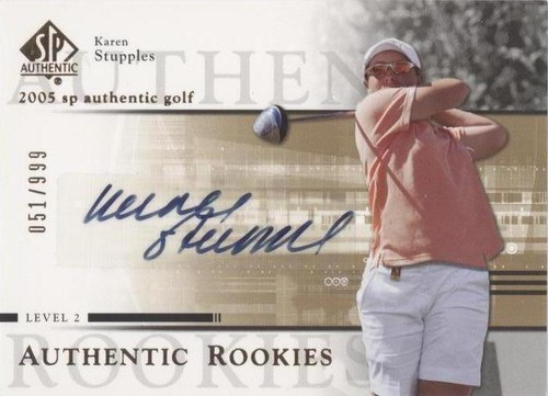 2005 SP Authentic - Karen Stupples #97