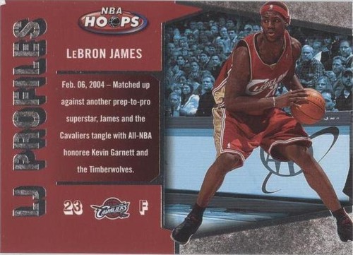 2005-06 NBA Hoops - LeBron James #LBJ-22