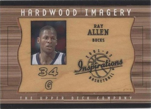 2001-02 Upper Deck Inspirations - Ray Allen #RA
