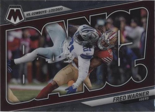 2023 Panini Mosaic Fred Warner #B-FW