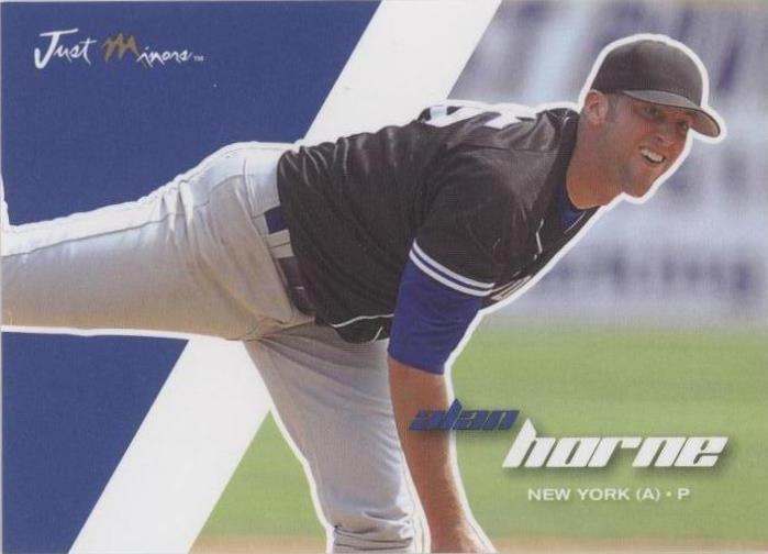 2008 Just Minors Just Autographs - Alan Horne #34