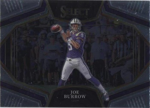 2023 Panini Select Draft Picks Joe Burrow #SN-3