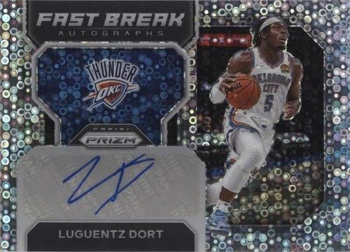 2022-23 Spectra #119 Luguentz Dort Astral Prizm #16/49, OKC