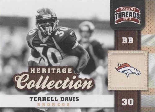 2011 Panini Threads Terrell Davis #12