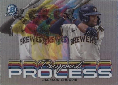 2023 Bowman Chrome Jackson Chourio Orange Rookie RC /25 SGC