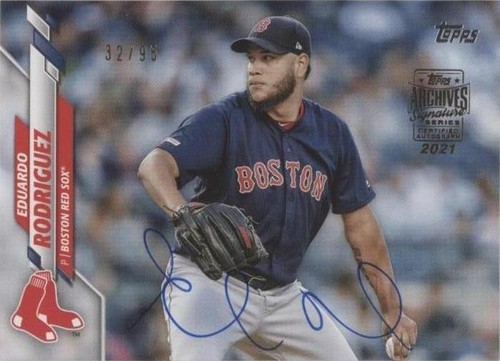 2021 Topps Archives Signature Series - Eduardo Rodriguez #20T-321