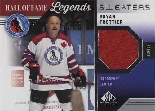 2021-22 Upper Deck SP Game Used - Bryan Trottier #HOF-BT