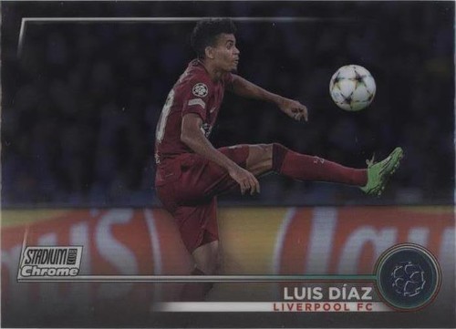2022-23 Topps Stadium Club Chrome UEFA Club Competitions Luis Diaz #75