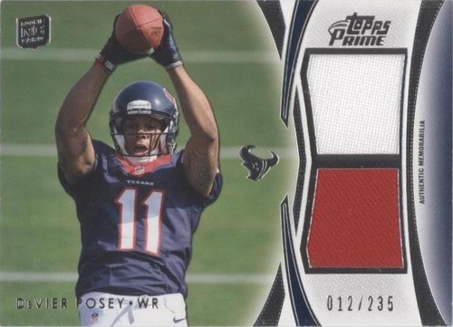 2012 Topps Prime DeVier Posey #DR-DP