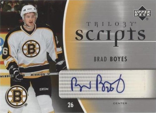 2006-07 Upper Deck Trilogy - Brad Boyes #TS-BB