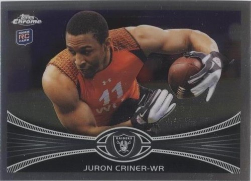 2012 Topps Chrome Juron Criner #195