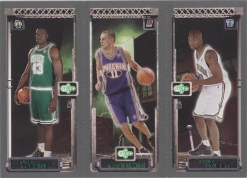 2003-04 Topps Rookie Matrix - David West/Zarko Cabarkapa/Kendrick Perkins #128-127-136