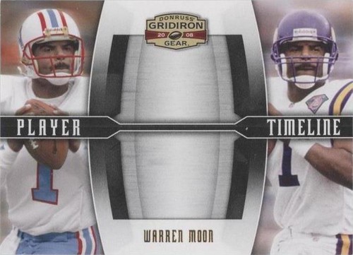 2008 Donruss Gridiron Gear Warren Moon #PT-3