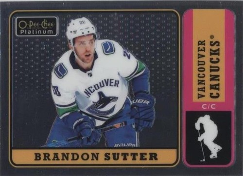 2018-19 O-Pee-Chee Platinum - Brandon Sutter #R-34