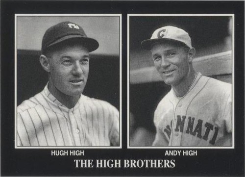 1994 The Sporting News Conlon Collection - Andy High Hugh High #1174