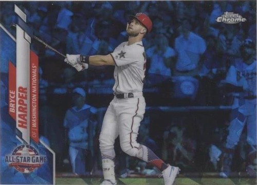 2020 Topps Chrome Update Series Sapphire Edition - Bryce Harper #U-279