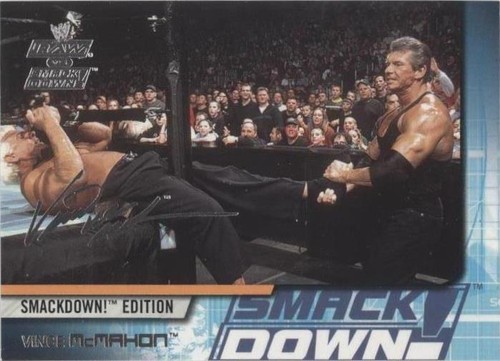 2002 Fleer WWE RAW vs SmackDown! - Vince McMahon #62